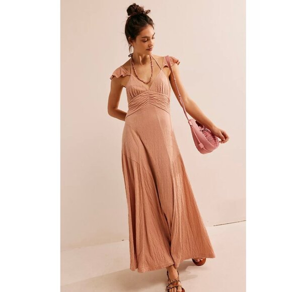 Free People Louisa Maxi in Tuscany Small NWT - Picture 1 of 8